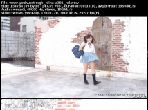 Niina Aizawa 愛沢新菜 #g028 Gravure Gallery MOVIE 3.1-3.4